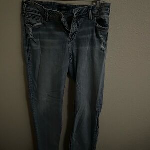 Silver Jeans Light Blue Denim‎ Maurice’s size W32/L29